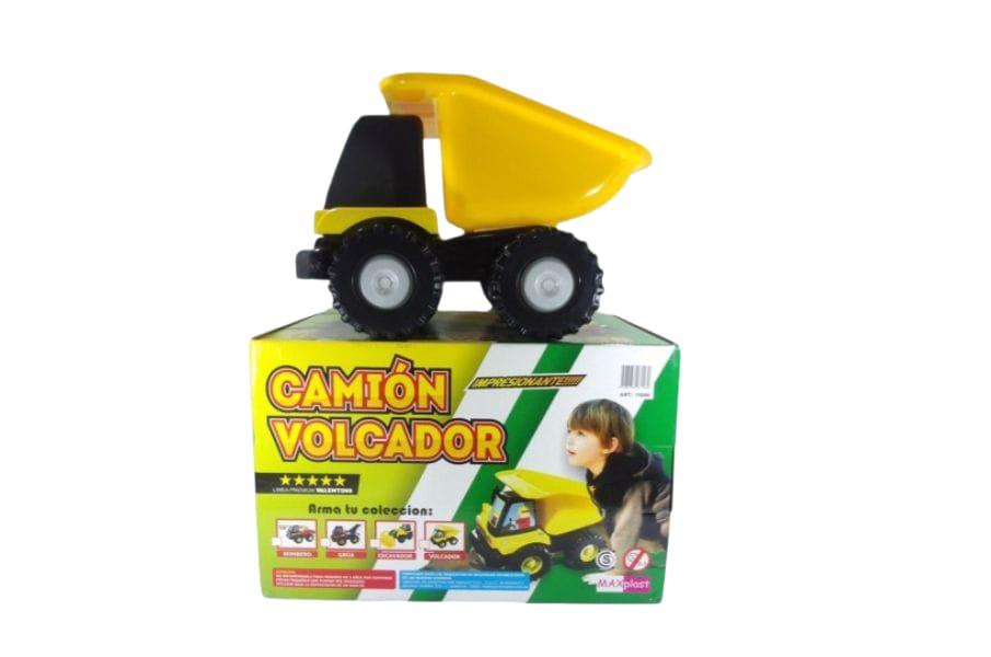 CAMION VOLCADOR EN CAJA MAX PLAST