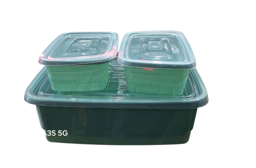 TUPPER CONTENEDOR X3 UNID.2100+410+410CC 