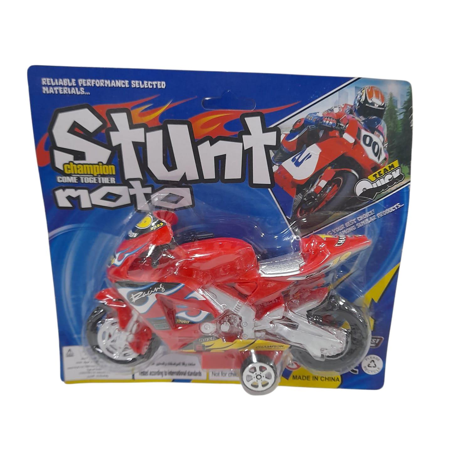 MOTO DE CARRERA EN BLISTER