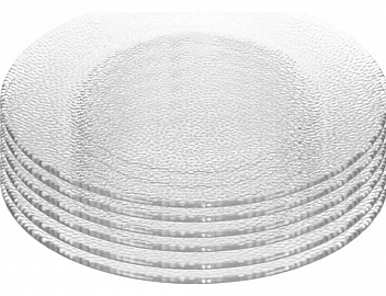 PLATO VIDRIO PLAYO DURAX FORJADO 22CM
