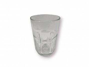 VASO VIDRIO FACETADO DURAX GENESIS 420ML