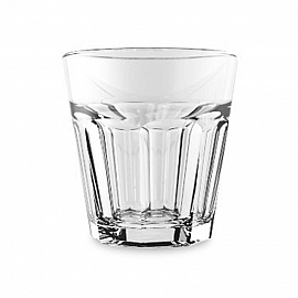 VASO VIDRIO FACETADO SODERO 100ML RIGOLLEAU