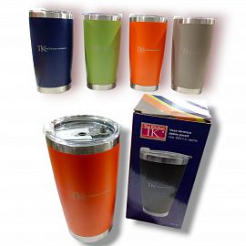 VASO TERMICO CON TAPA ACRILICA 600C.C.