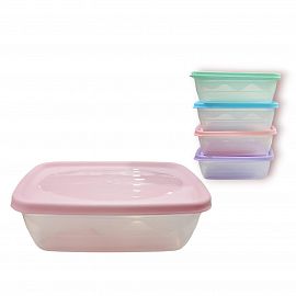 TUPPER HERMETICO RECTANGULAR 400ML