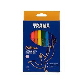 FIBRAS DE COLORES X 10 UNIDADES TRAMA 