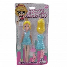 MUÑECA CON ACCESORIOS EN BLISTER